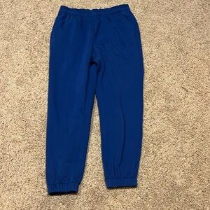 Plain Dark Blue Joggers (Size L)